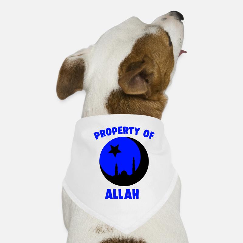 Eigentum allah Moschee Islam Religion Muslim Hunde-Bandana