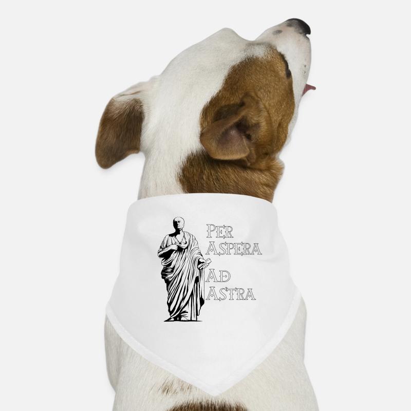Seneca - Per Aspera Ad Astra Hunde-Bandana