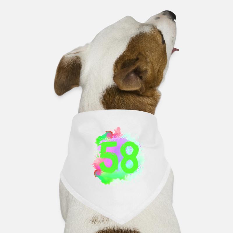 58 Nombre d’objets blob Bandana pour chien