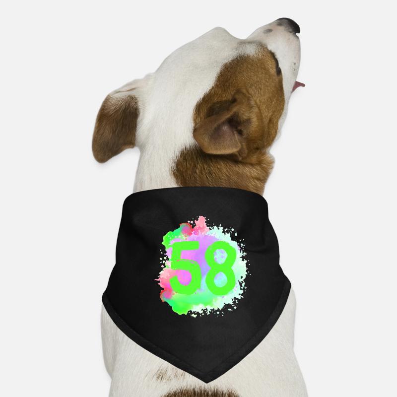 58 Number of blobs Dog Bandana