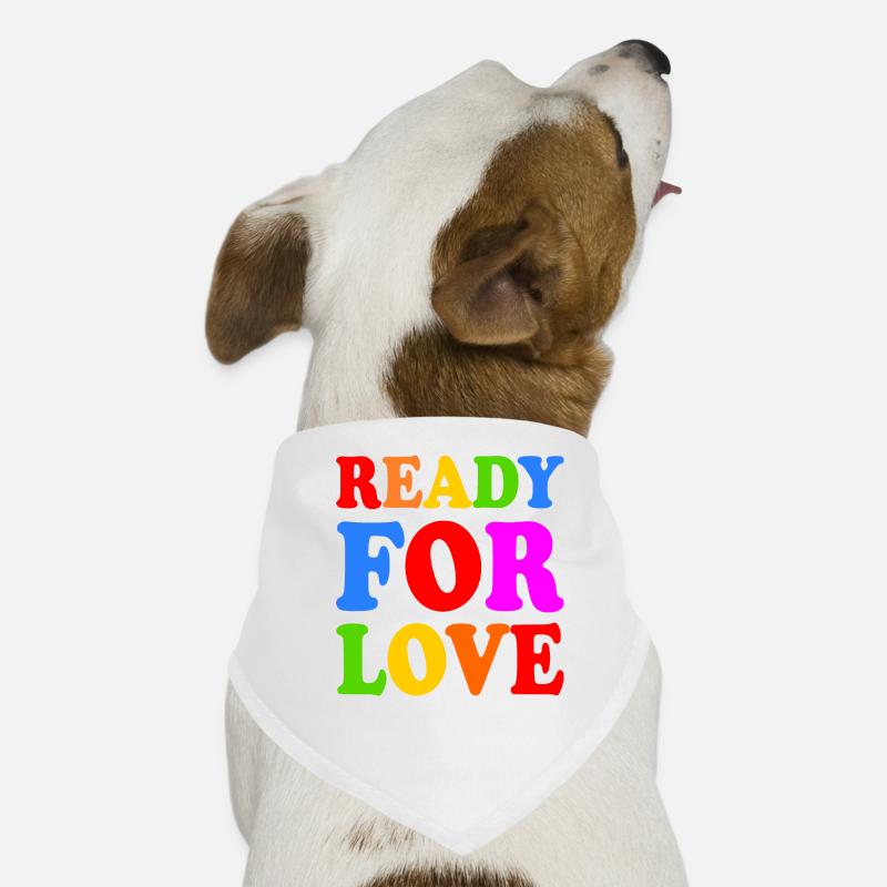 Ready for love Dog Bandana