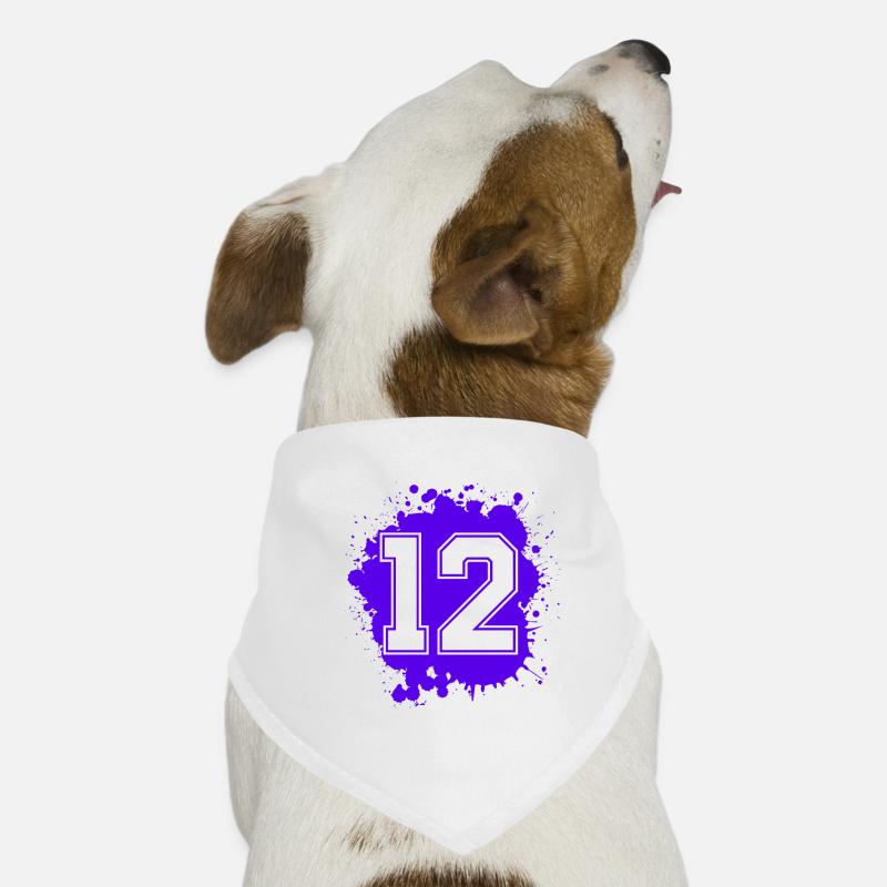 12 Nombre d’objets blob Bandana pour chien