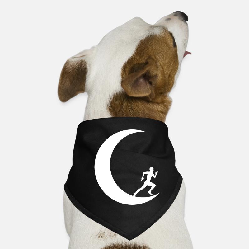 Crescent Moon - Running - Dog Bandana