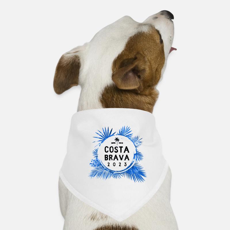 Costa Brava 2023 Bunt Hunde-Bandana