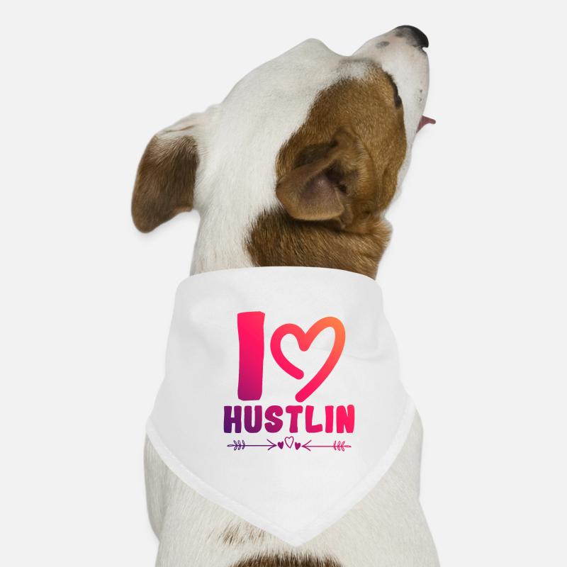 J’adore Hustlin Bandana pour chien