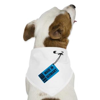 Made in Germany - Hunde-Bandana - Weiß - Vorne