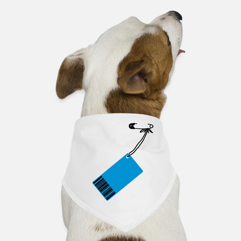 Prix-tag Bandana pour chien