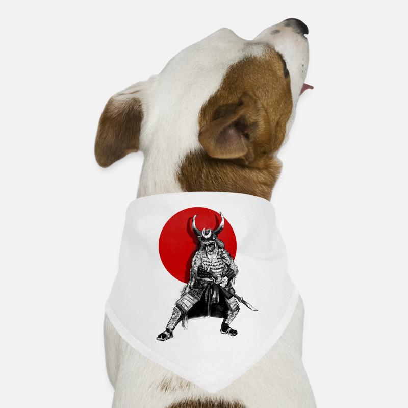 samouraï Bandana pour chien