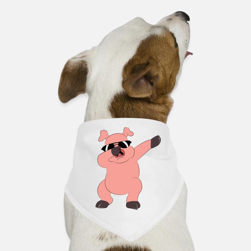 Danser, dabbing, cochon Bandana pour chien