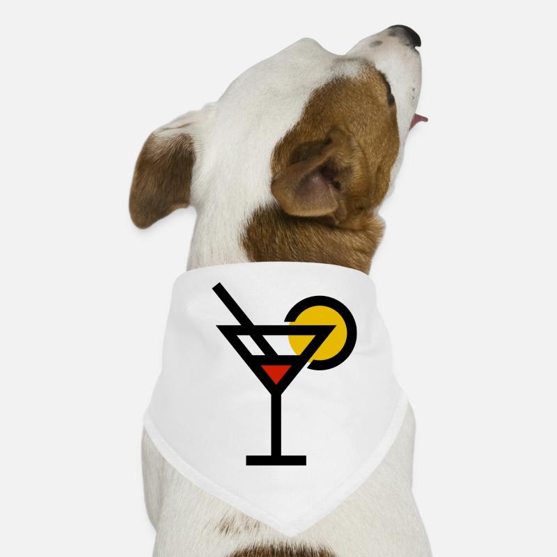 Boisson cocktail cosmopolite Bandana pour chien
