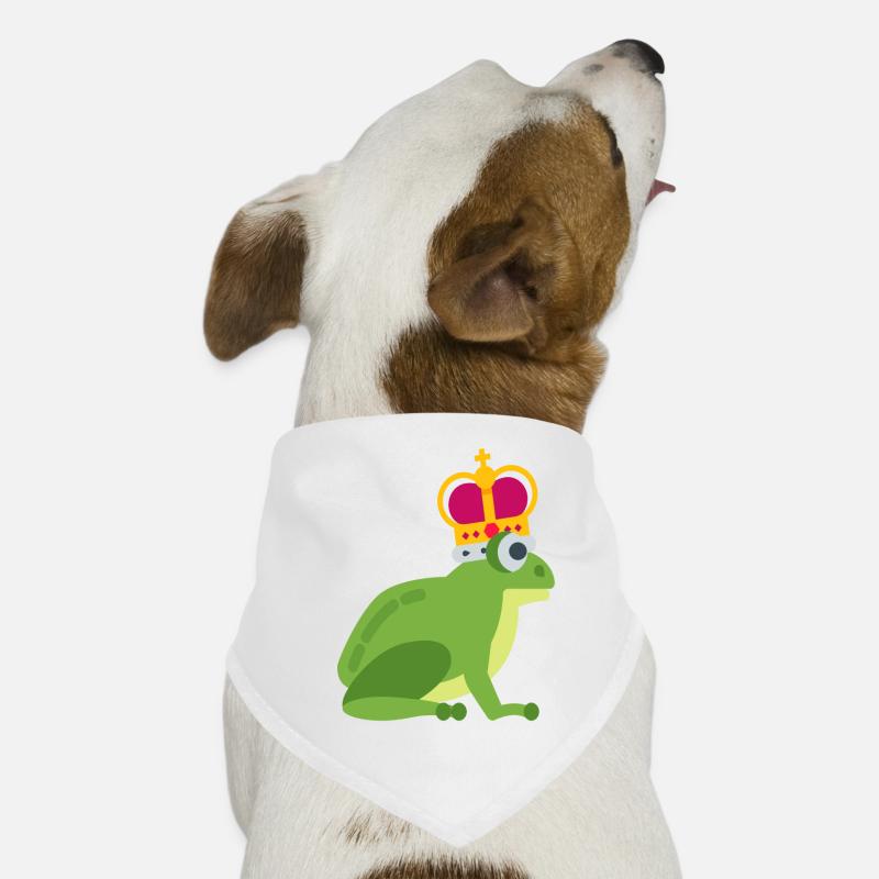 Froschkönig Hunde-Bandana
