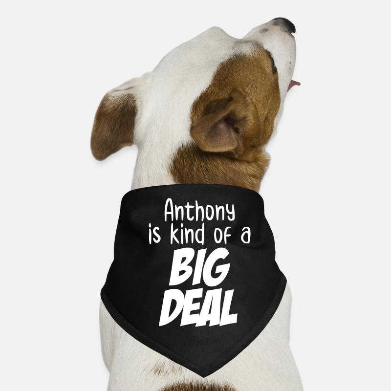 Anthony est un peu un gros problème Bandana pour chien