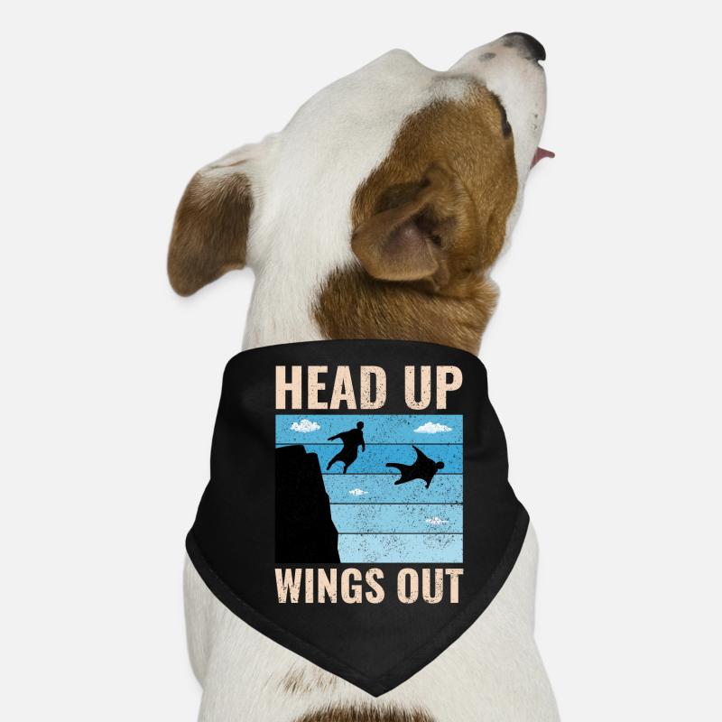 Wingsuit flying Base Jumping Skydiving Wingsuiting Dog Bandana