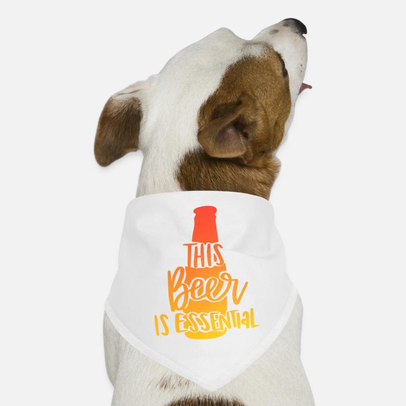 This Beer Is Essential Hunde-Bandana
