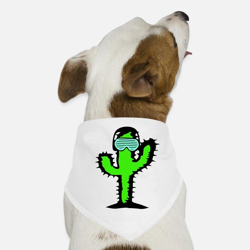 DJ Cactus Desert Plant Cacti Spines Party Fun Dog Bandana
