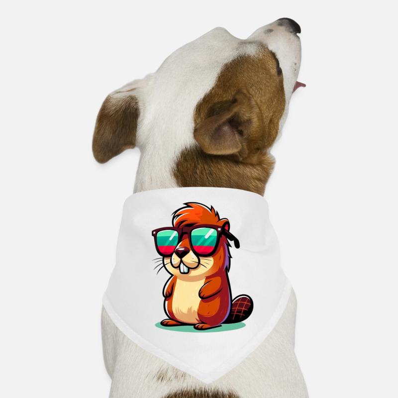 Castor Bandana pour chien