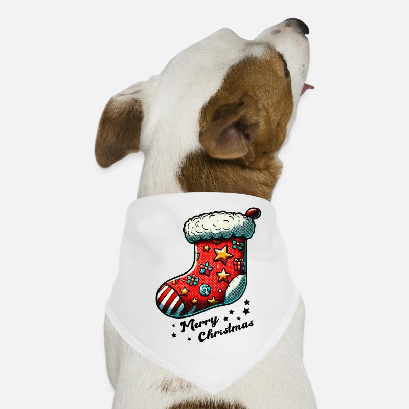 Sock Christmas Sock Dog Bandana