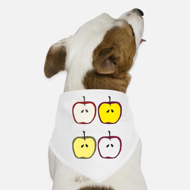 Apples colorful Dog Bandana