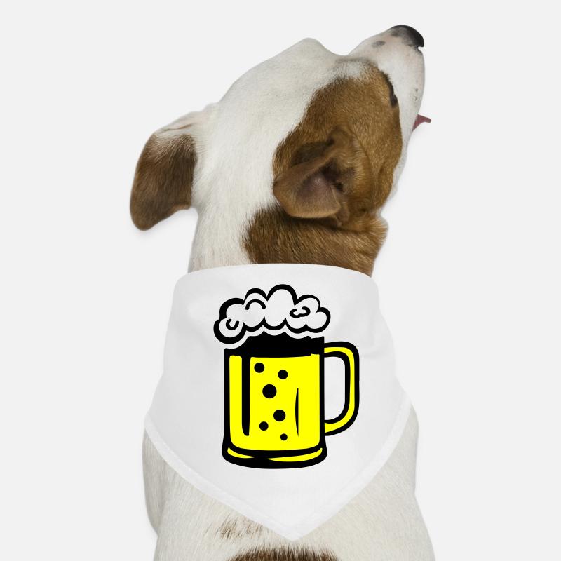 Bier Comic Hunde-Bandana