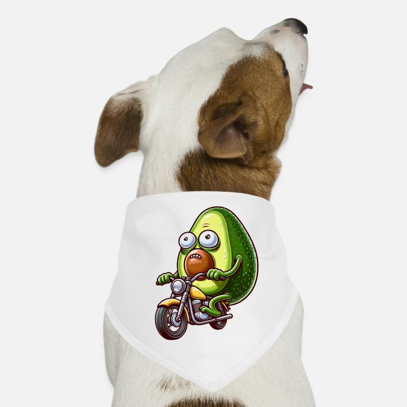 Motorrad Gurken Abenteuer Freiheit Hunde-Bandana