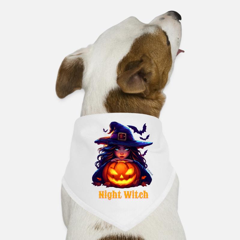 Halloween - Night Witch Dog Bandana