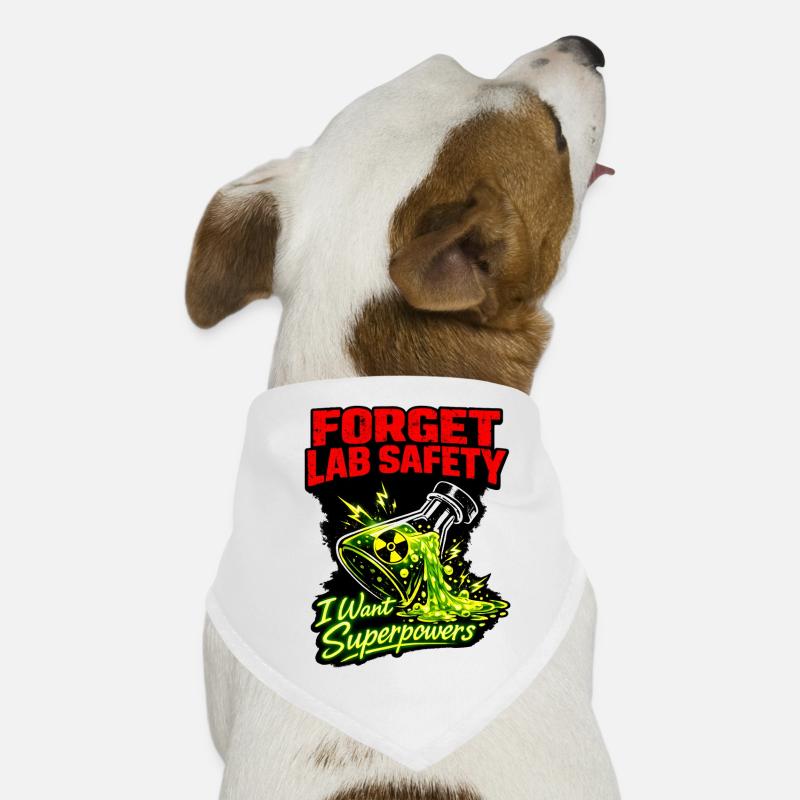 Lab-Safety Goodbye: Superpowers Dog Bandana