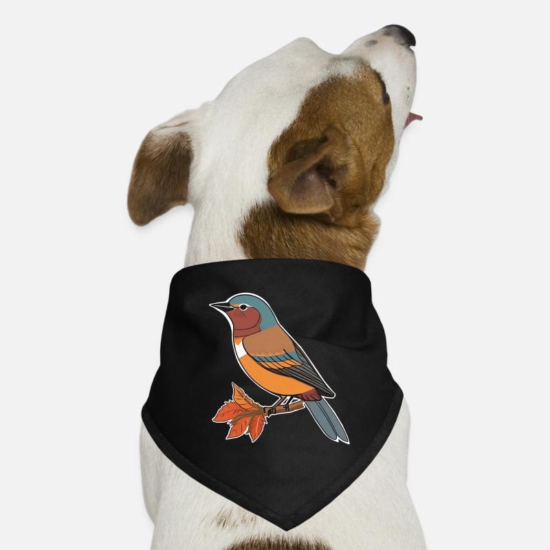 Fantasy bird Dog Bandana