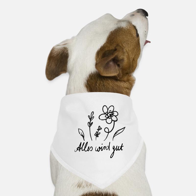 Everything's going to be alright Dog Bandana