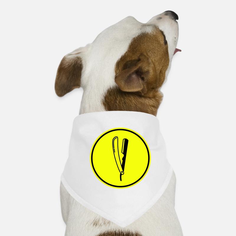 Icône du logo Shave Barber Bandana pour chien
