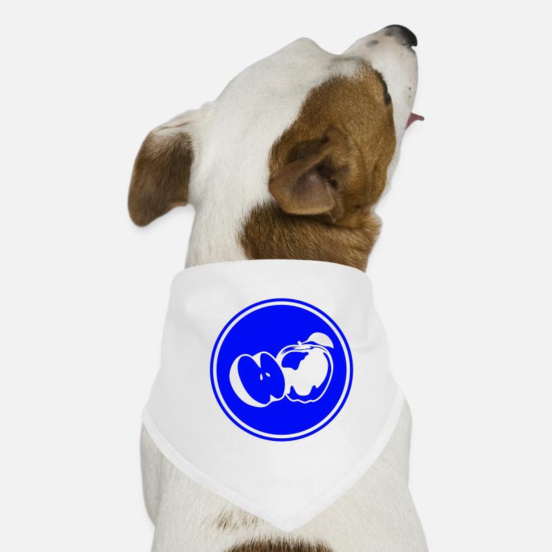 Apple icon vitamins Dog Bandana