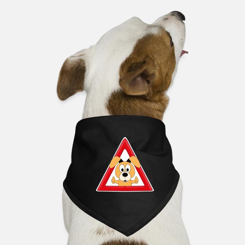 ACHTUNG - HUND - TIER - TIERISCH - HUNDE Hunde-Bandana