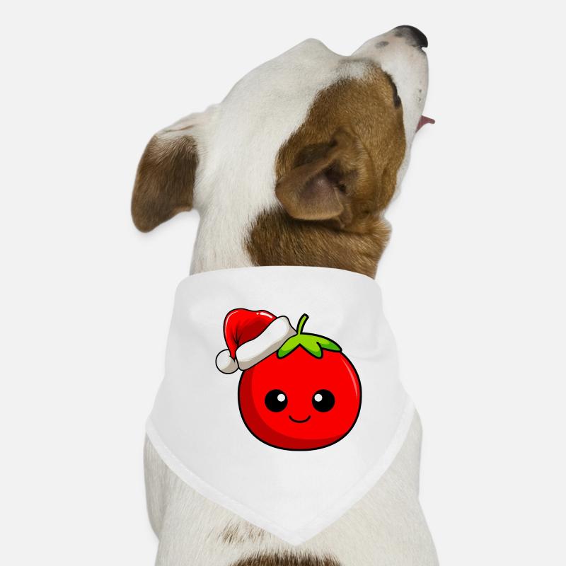 Tomate Weihnachten Comic Xmas Hunde-Bandana