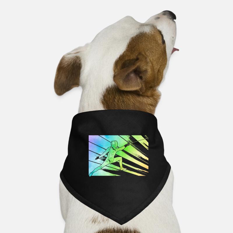 Fencing Dog Bandana