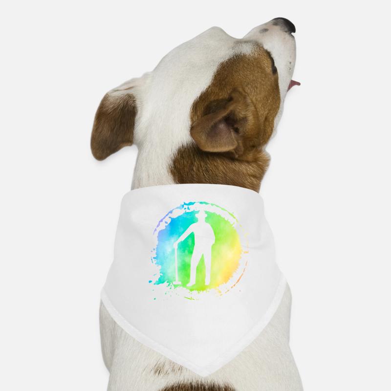 Krocket Retro Hunde-Bandana