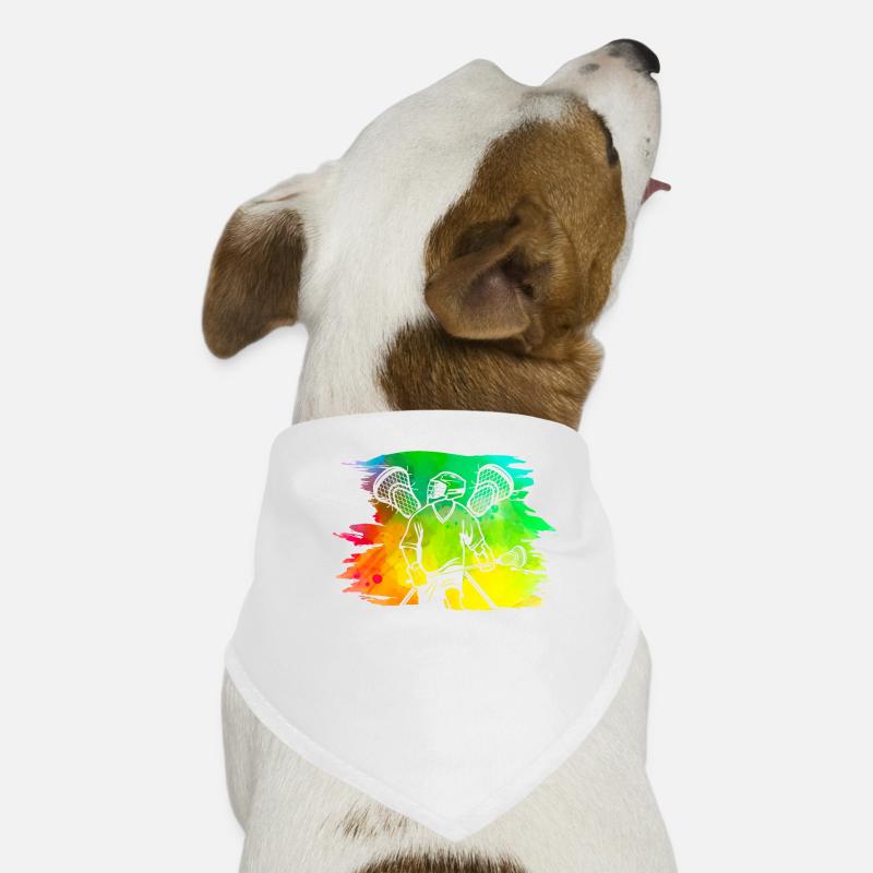 Lacrosse Dog Bandana