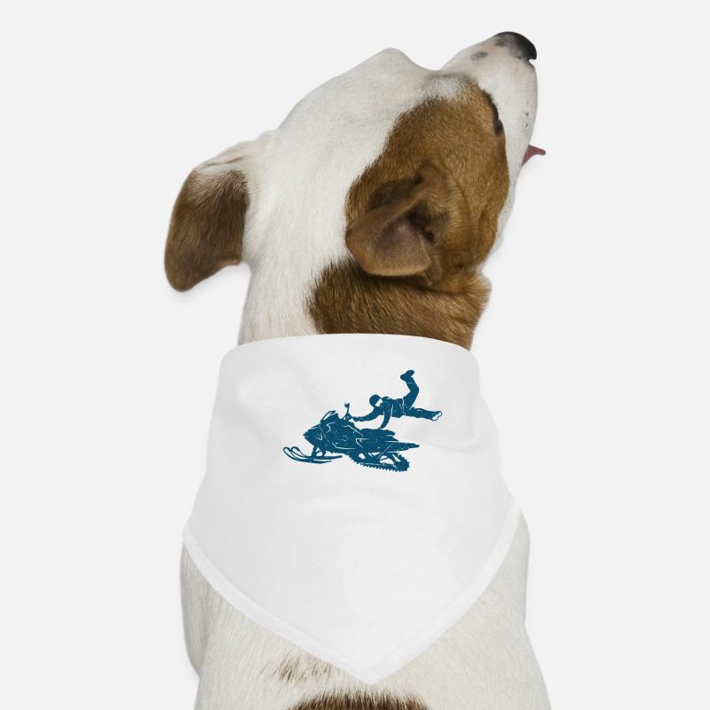 Snowmobile Snowmobiling sled motor sled Dog Bandana