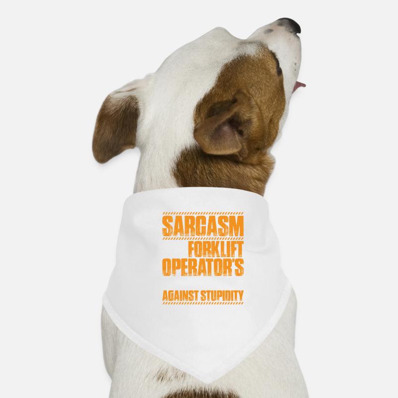 Forklift Driver Forklift Operator Dog Bandana