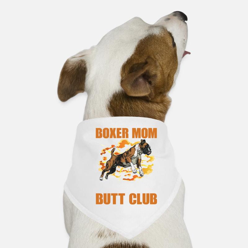 Boxer Maman Wiggle Butt Club Bandana pour chien