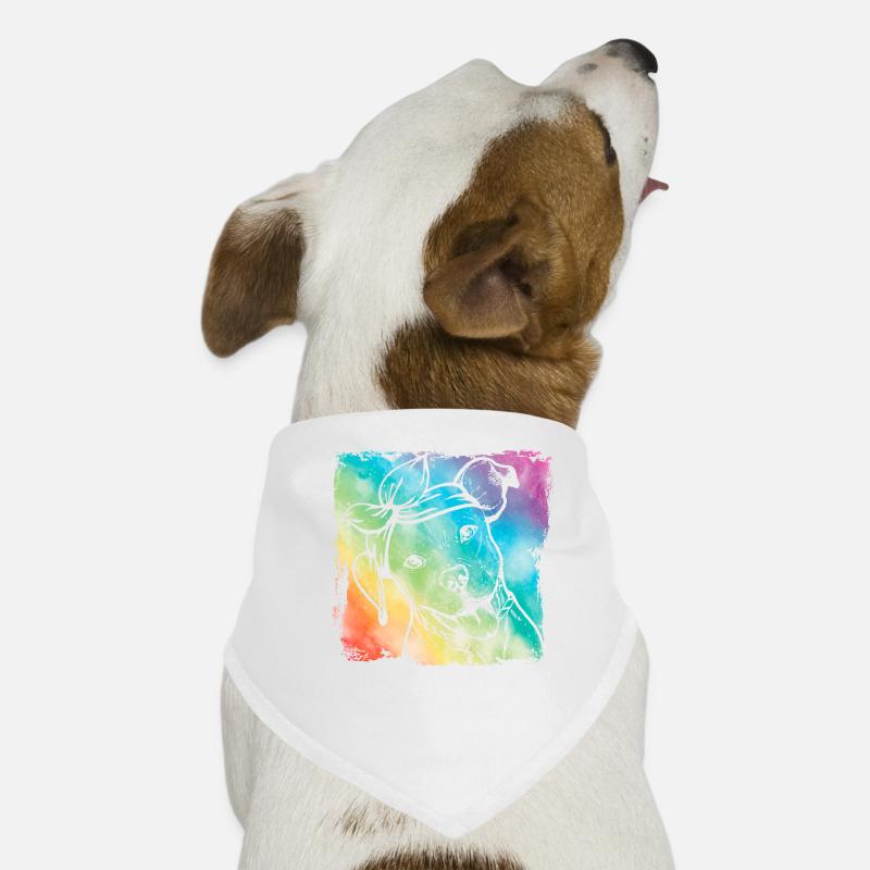 Pitbull Rétro Bandana pour chien