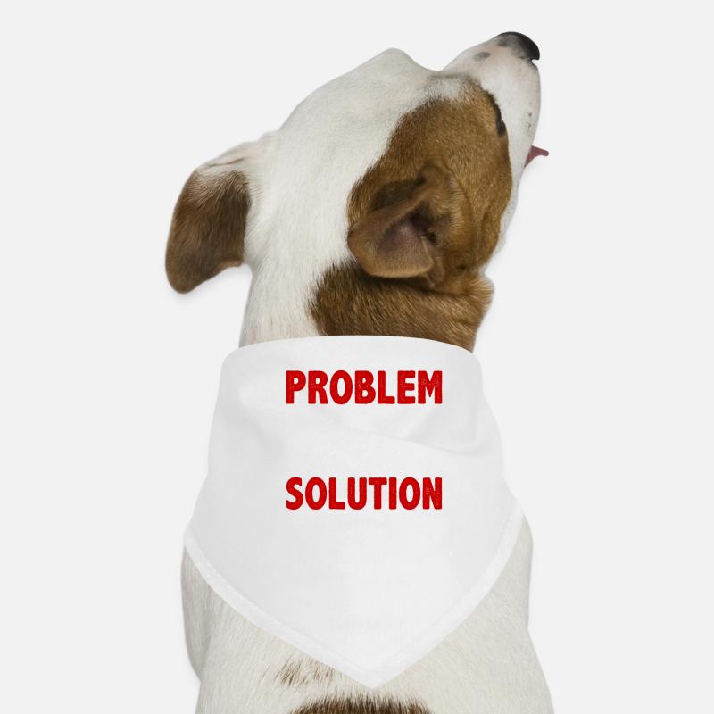 Solution au problème de chasse au trésor de pêche magnétique Bandana pour chien