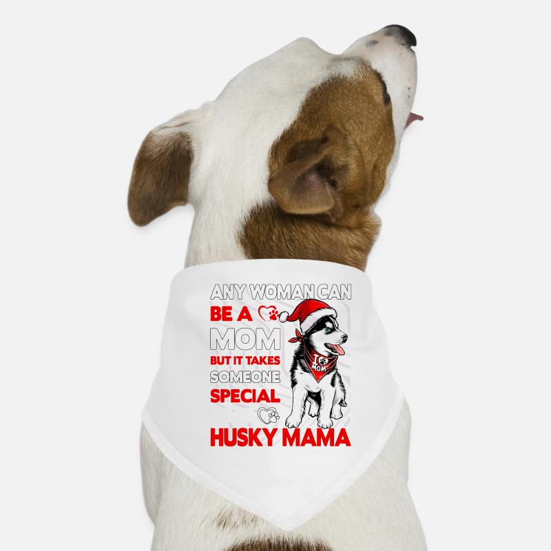 Husky Mama Hunde-Bandana