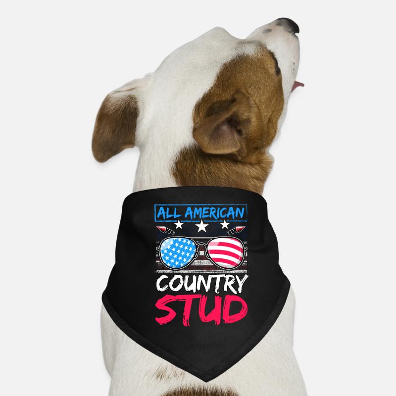 All American Country Stud Dog Bandana