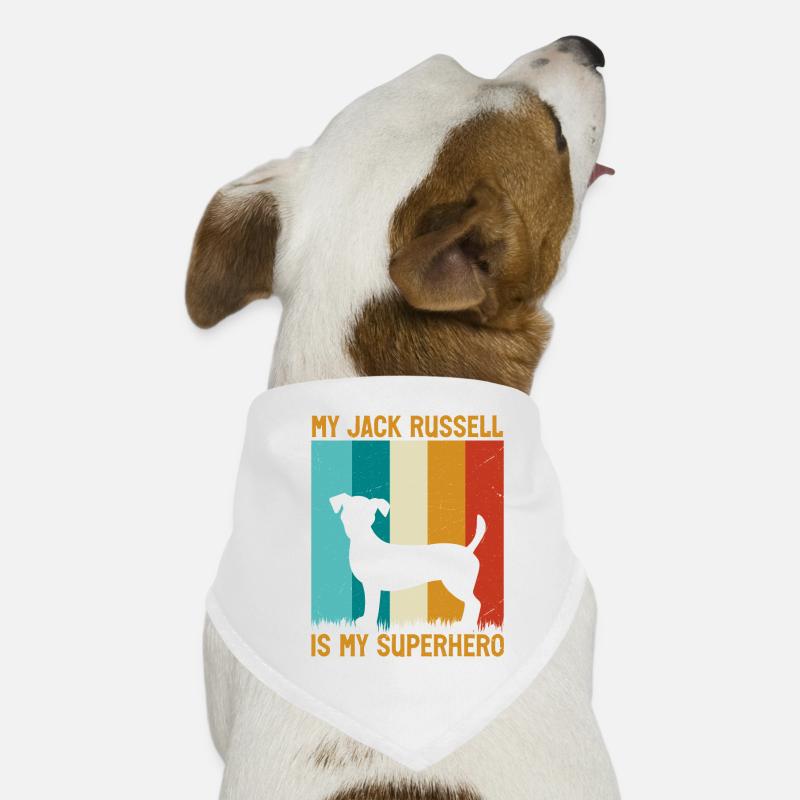 Mon Jack Russell est mon super-héros Bandana pour chien