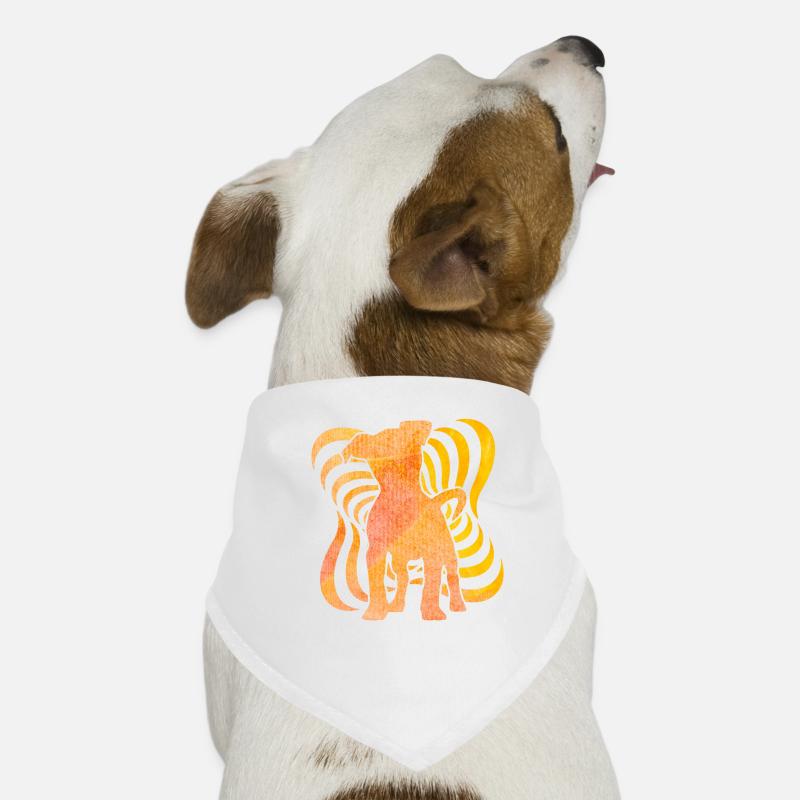 Jack Russell Terrier Retro Dog Bandana