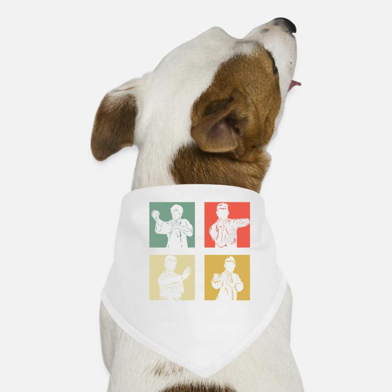 Wing Chun Kung Fu Bandana pour chien