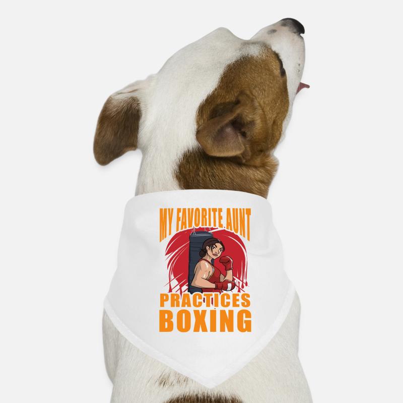 MY favorite Aunt practices Boxing Dog Bandana