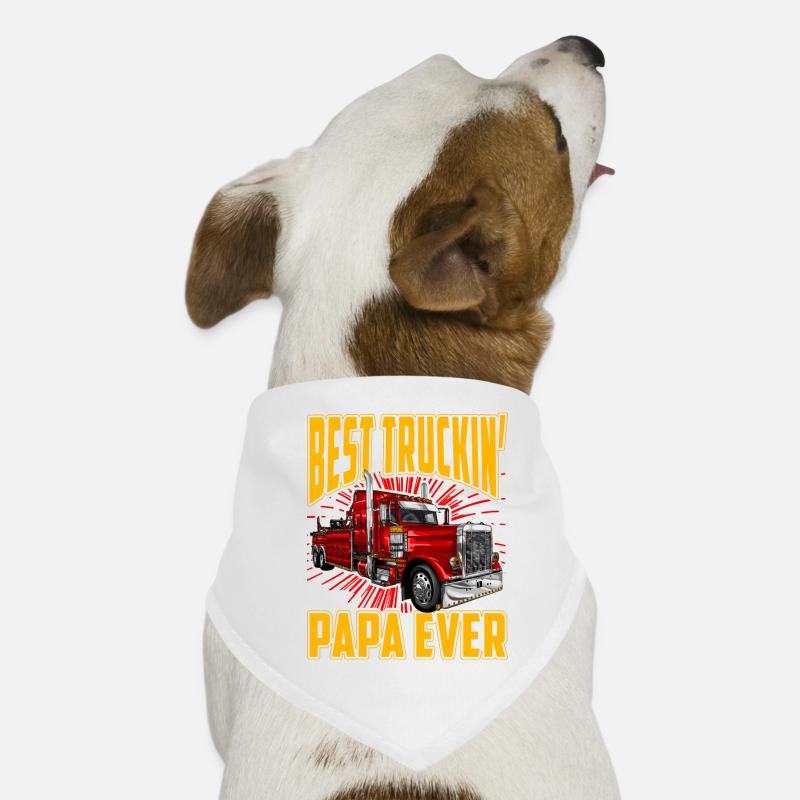 Meilleur camion de Papa de tous les temps Bandana pour chien