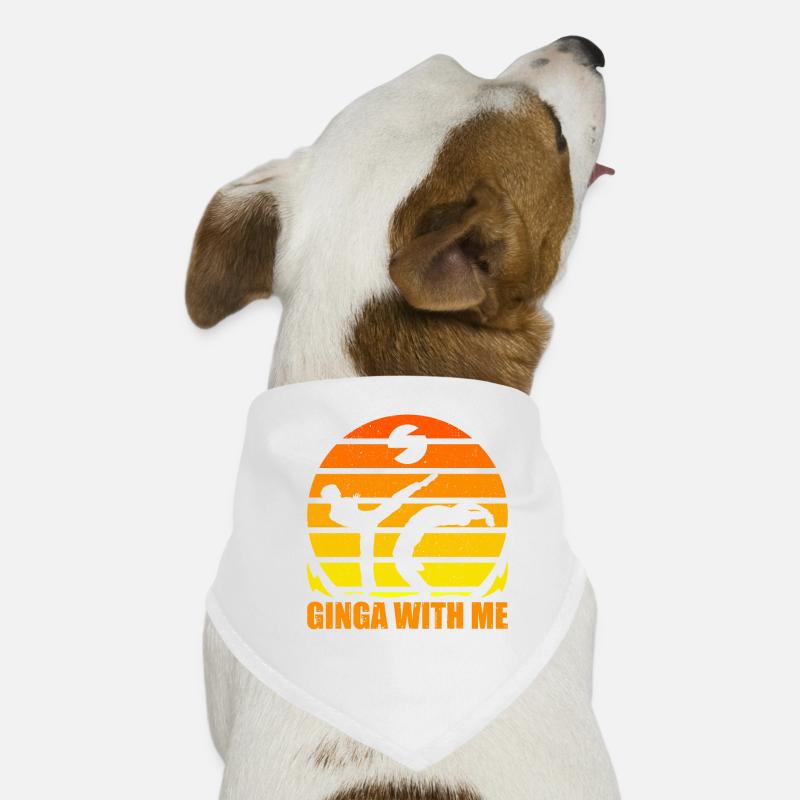 Capoeira ginga with me Dog Bandana