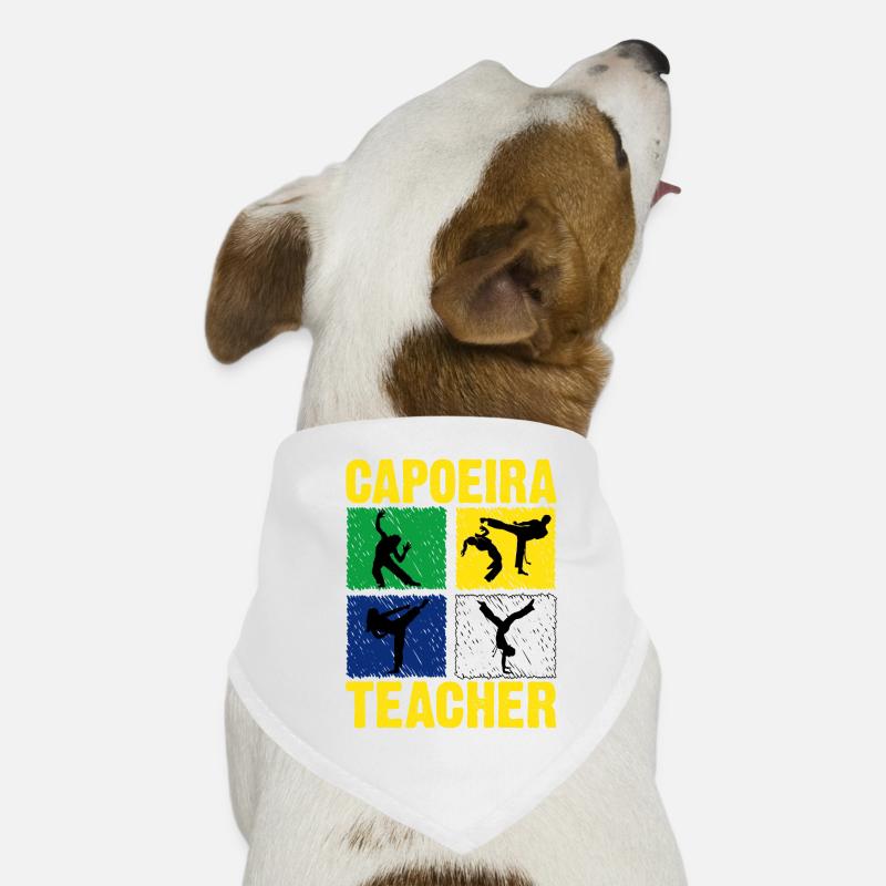 Professeur de capoeira Bandana pour chien