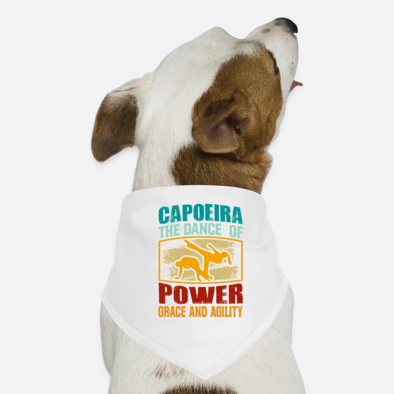 Capoeira, la danse de la puissance, de la grâce et de l’agilité Bandana pour chien